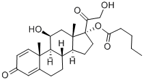 Structure of PREDNIVAL ACETATE