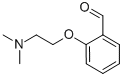 Structure of 2-[2-(DIMETHYLAMINO)ETHOXY]BENZALDEHYDE 97