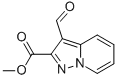 Structure of 3-FORMYL-PYRAZOLO[1,5-A]PYRIDINE-2-CARBOXYLIC ACID ETHYL ESTER