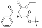 Structure of 2-TERT-BUTOXYCARBONYLAMINO-3-OXO-3-PHENYL-PROPIONIC ACID ETHYL ESTER