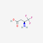 Structure of (3s)-3-amino-4,4,4-trifluorobutanoic Acid