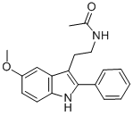 Structure of 2-PHENYLMELATONIN