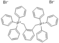 Structure of O-XYLYLENEBIS(TRIPHENYLPHOSPHONIUM BROMIDE)