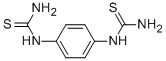 Structure of 1,4-PHENYLENEBIS(THIOUREA)