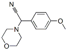 Structure of alpha-(4-methoxyphenyl)morpholine-4-acetonitrile