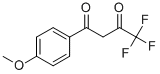 Structure of 4,4,4-TRIFLUORO-1-(4-METHOXYPHENYL)-1,3-BUTANEDIONE