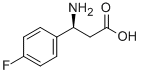 Structure of (S)-3-AMINO-3-(4-FLUORO-PHENYL)-PROPIONIC ACID