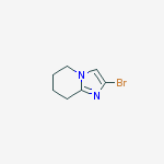 Structure of 2-Bromo-5,6,7,8-tetrahydroimidazo[1,2-a]pyridine