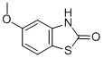Structure of 5-methoxy-3H-benzothiazol-2-one