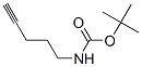 Structure of CARBAMIC ACID 4-PENTYNYL-,TERT-BUTYL ESTER