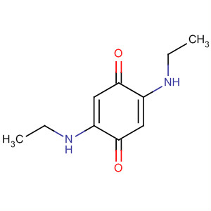 Structure of 2,5-Cyclohexadiene-1,4-dione, 2,5-bis(ethylamino)-