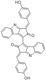 Structure of scytonemin