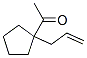 Structure of Ethanone,1-[1-(2-propen-1-yl)cyclopentyl]-