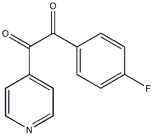 Structure of 1-(4-Fluorophenyl)-2-(4-pyridinyl)-1,2-ethanedione