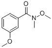 Structure of 3,N-DIMETHOXY-N-METHYLBENZAMIDE