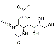 Structure of Zanamivir Azide Methyl Ester