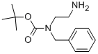 N-Benzylethane-1,2-diamine, N-BOC protected结构式