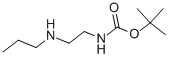 Carbamic acid,N-[2-(propylamino)ethyl]-, 1,1-dimethylethyl ester结构式