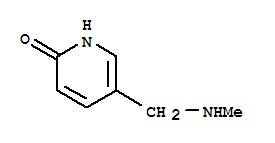 Structure of 2-1H-PYRIDINONE,5-[(METHYLAMINO)METHYL]-
