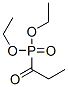 Structure of 1-Oxopropylphosphonic acid diethyl ester
