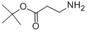 Structure of tert-butyl 3-aminopropanoate
