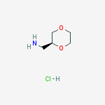 Structure of (S)-C-[1,4]Dioxan-2-yl-methylamine hydrochloride