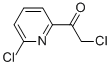 Chemical structure of Ethanone,2-chloro-1-(6-chloro-2-pyridinyl)-
