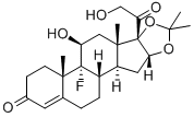 Structure of 9-Fluoro-16a,17-(isopropylidenedioxy)corticosterone