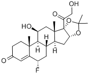 Structure of Flurandrenolide