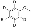 Structure of 4-BROMOANISOLE-2,3,5,6-D4