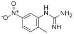 Structure of Guanidine,(2-methyl-5-nitrophenyl)
