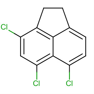 Structure of Acenaphthylene, 3,5,6-trichloro-1,2-dihydro-