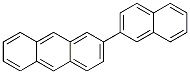 Structure of Anthracene, 2-(2-naphthalenyl)-
