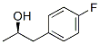 Structure of Benzeneethanol,4-fluoro-a-methyl-, (aR)-