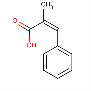 Structure of (Z)-2-Methyl-3-phenylpropenoic acid