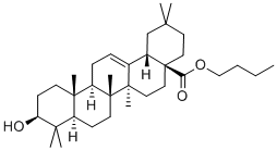 Chemical structure of Butyl oleanolate