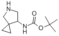 Structure of Carbamic acid, 5-azaspiro[2.4]hept-7-yl-, 1,1-dimethylethyl ester