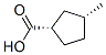 CYCLOPENTANECARBOXYLIC ACID,3-METHYL-,(1S-CIS)-结构式
