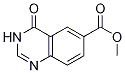 Structure of methyl 4-oxo-3,4-dihydroquinazoline-6-carboxylate