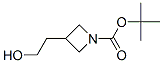 Structure of TERT-BUTYL 3-(2-HYDROXYETHYL)AZETIDINE-1-CARBOXYLATE