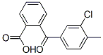 Structure of 2-(3-chloro-4-toluoyl)benzoic acid