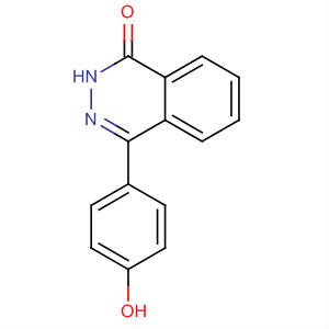 Structure of 1(2H)-Phthalazinone, 4-(4-hydroxyphenyl)-