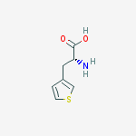 Structure of (R)-2-Amino-3-(thiophen-3-yl)propanoic acid