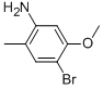 Structure of 5-AMINO-2-BROMO-4-METHYLANISOLE