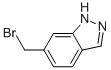 Structure of 6-BROMOMETHYL INDAZOLE