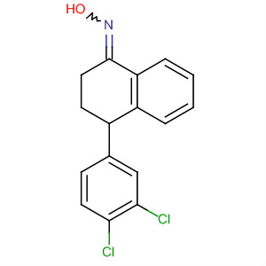 Structure of 4-(3,4-DICHLOROPHENYL)-3,4-DIHYDRO-2H-NAPHTHALEN-1-ONE OXIME