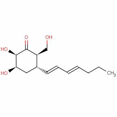 Structure of palitantin