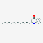 Structure of Dihydroevocarpine