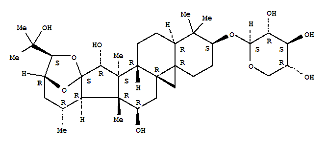 Chemical structure of cimiside A