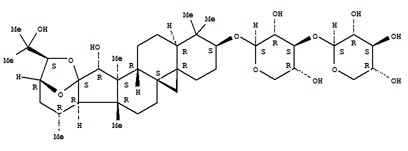 升麻苷B结构式